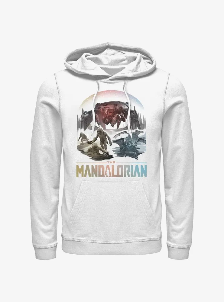 Star Wars the Mandalorian Living Waters Mines of Mandalore Hoodie