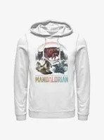 Star Wars the Mandalorian Living Waters Mines of Mandalore Hoodie