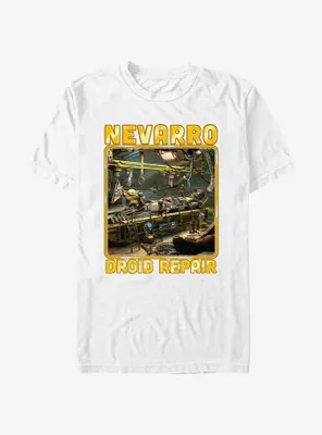 Star Wars The Mandalorian Nevarro Droid Repair T-Shirt