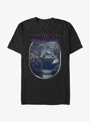 Star Wars The Mandalorian Alamites Attack Grogu T-Shirt
