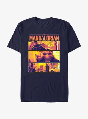 Star Wars The Mandalorian Pirates On Nevarro Standoff T-Shirt