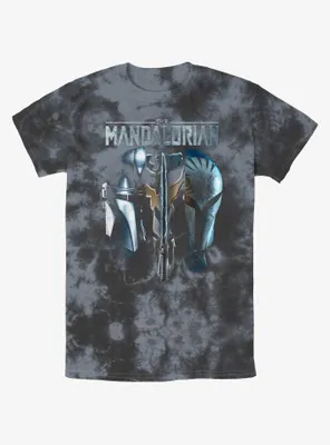 Star Wars The Mandalorian Din Djarin & Bo-Katan Mythosaur Tie-Dye T-Shirt BoxLunch Web Exclusive