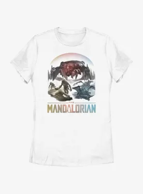 Star Wars the Mandalorian Living Waters Mines of Mandalore Womens T-Shirt