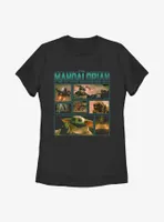 Star Wars The Mandalorian Adventures Through Mines of Mandalore Womens T-Shirt