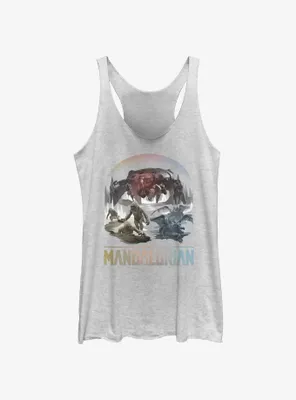 Star Wars the Mandalorian Living Waters Mines of Mandalore Womens Tank Top