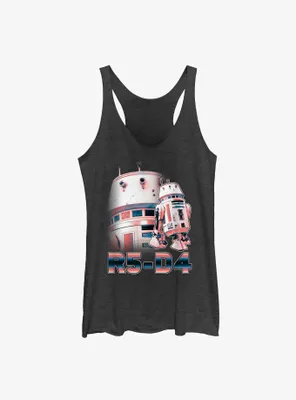 Star Wars The Mandalorian Droid R5-D4 Womens Tank Top