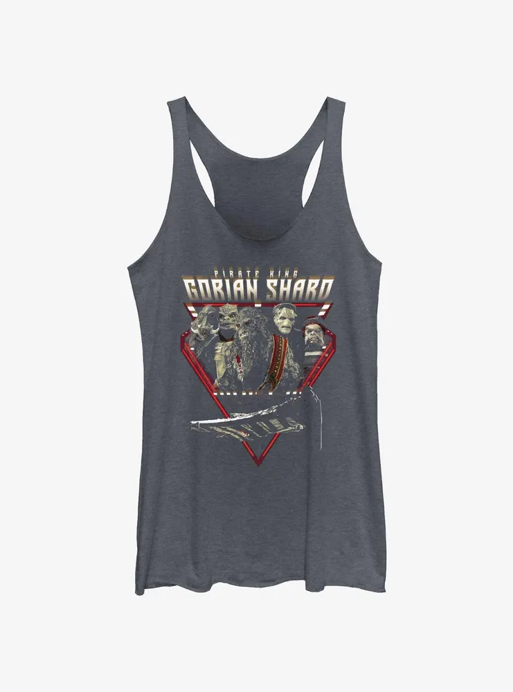 Star Wars The Mandalorian Pirate King Gorian Shard Womens Tank Top