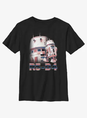 Star Wars The Mandalorian Droid R5-D4 Youth T-Shirt