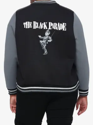 My Chemical Romance The Black Parade Girls Varsity Jacket Plus