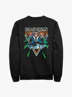 Star Wars The Mandalorian Bo-Katan Dogfight Sweatshirt