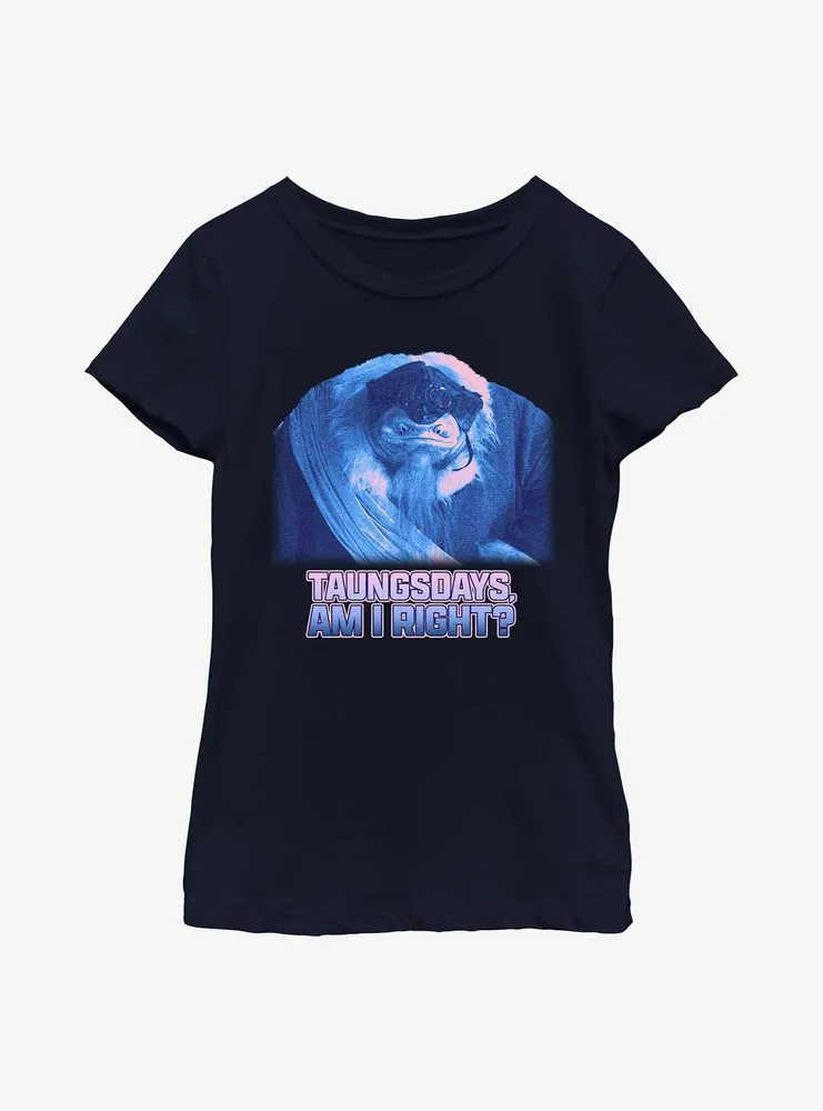 Star Wars The Mandalorian Taungsdays Am I Right Youth Girls T-Shirt