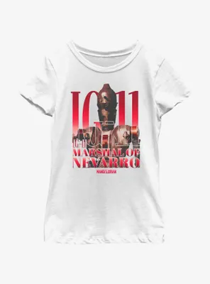 Star Wars The Mandalorian IG-11 Marshal Of Nevarro Youth Girls T-Shirt
