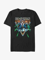 Star Wars The Mandalorian Bo-Katan Dogfight T-Shirt