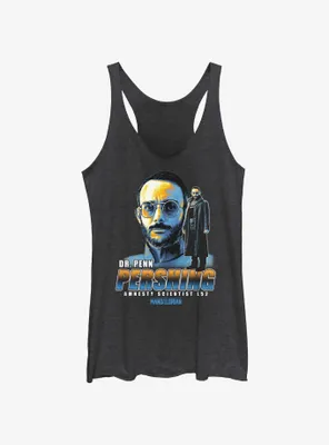 Star Wars The Mandalorian Amnesty Scientist Dr. Penn Pershing Womens Tank Top