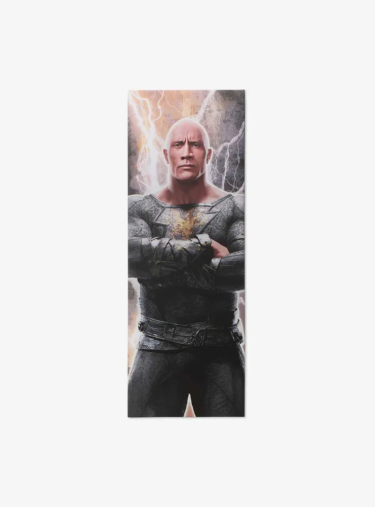 DC Comics Black Adam Lightning Vertical Canvas Wall D?r