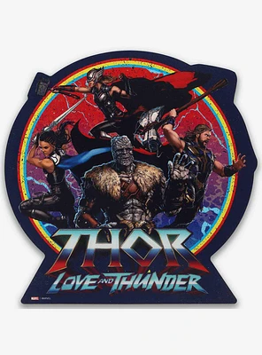 Marvel Thor Group Love & Thunder Metal Sign