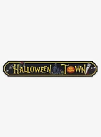 The Nightmare Before Christmas Halloween Town Metal Street Sign