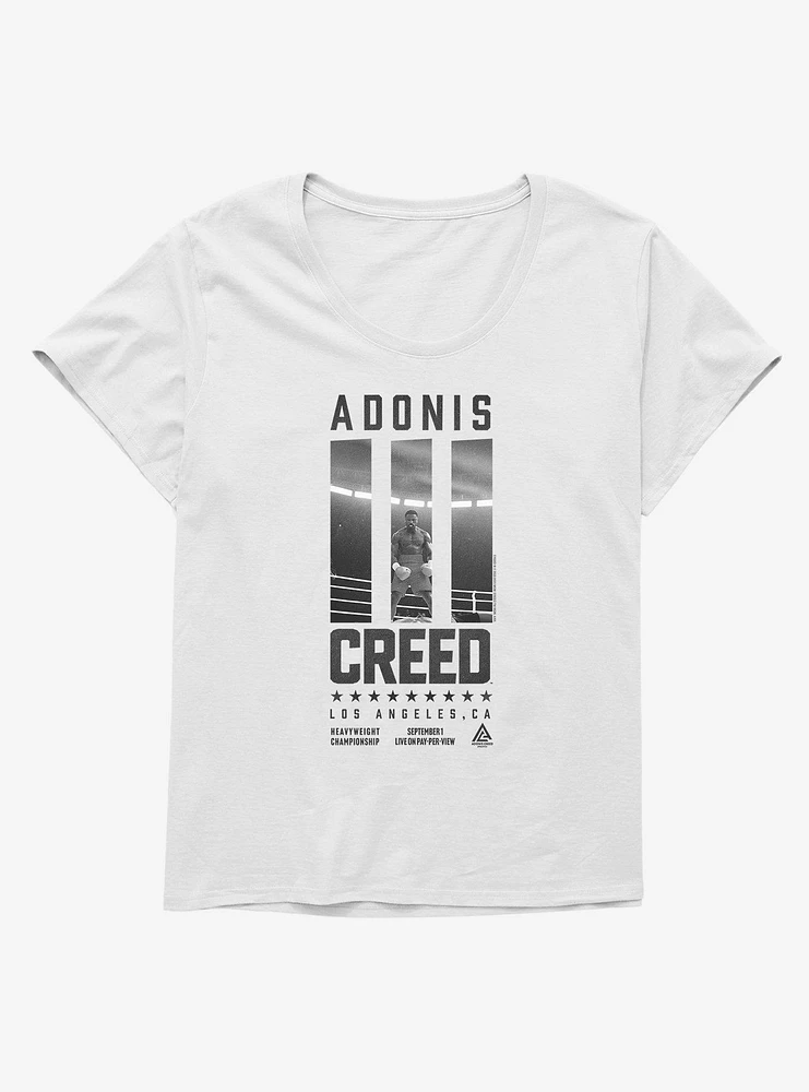 Creed III Adonis LA Pillars Girls T-Shirt Plus