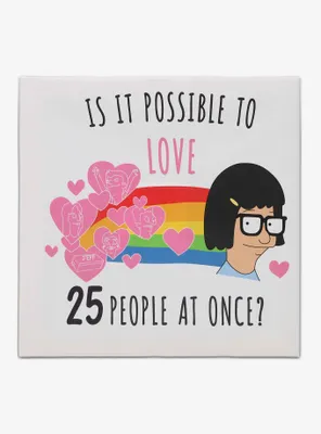 Bob's Burgers Impossible To Love 25 People Tina Canvas Wall Decor