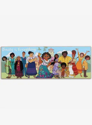 Disney Encanto Character Collage Family Is Everything Wood Wall Decor