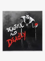 Disney Villains Evil Queen Beautiful & Deadly Canvas Wall Decor