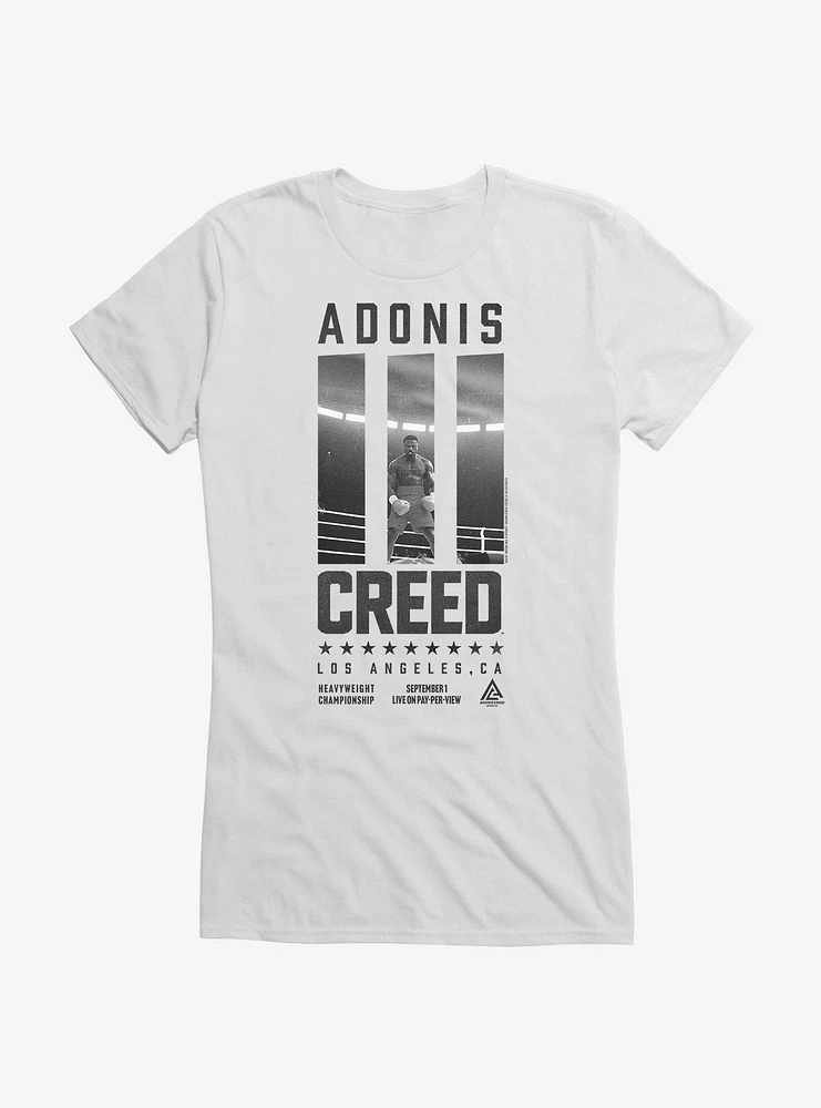 Creed III Adonis LA Pillars Girls T-Shirt