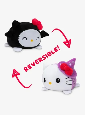 Tee Turtle Hello Kitty Witch & Bat Reversible Plush