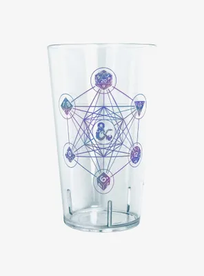 Dungeons & Dragons 6 Die Geometric Logo Tritan Cup