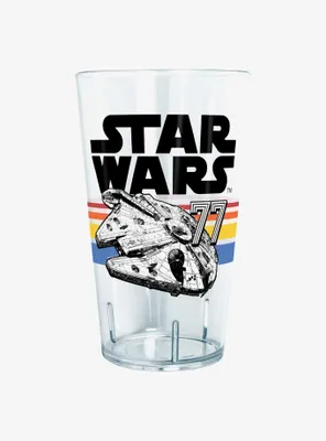 Star Wars Vintage Falcon Stripes Tritan Cup