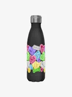 Disney Mickey Mouse Candy Hearts Water Bottle