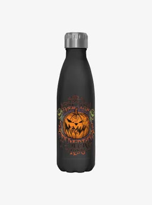 Disney The Nightmare Before Christmas All Hail The Pumpkin King Water Bottle