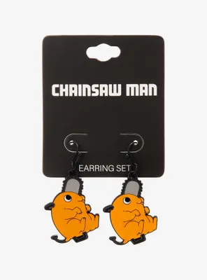 Chainsaw Man Pochita Portrait Earrings - BoxLunch Exclusive