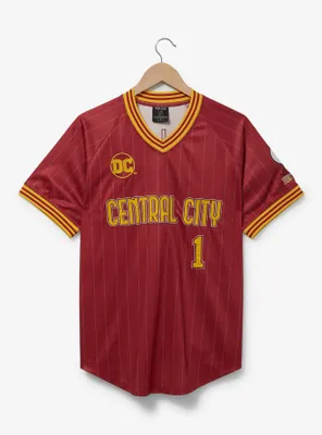 DC Comics The Flash Central City Batting Jersey - BoxLunch Exclusive