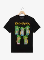 the Lord of Rings Stained Glass Character Portraits T-Shirt - BoxLunch Exclusive