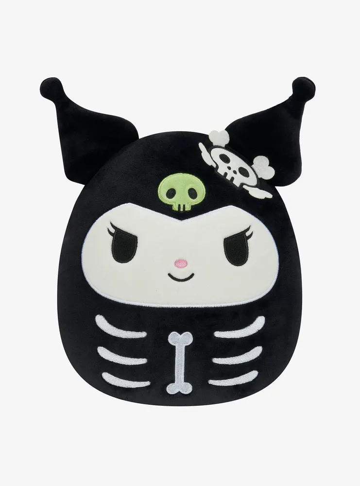 Squishmallows Sanrio Kuromi Skeleton 8 Inch Plush