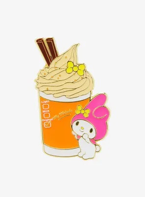 Sanrio My Melody Pumpkin Spice Latte Enamel Pin - BoxLunch Exclusive