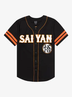 Dragon Ball Z Saiyan Baseball Jersey - BoxLunch Exclusive