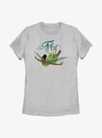 Disney Peter Pan & Wendy Tinker Bell Always Fly Womens T-Shirt