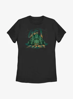 Disney Peter Pan & Wendy Get Lost Skull Rock Womens T-Shirt