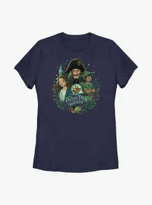 Disney Peter Pan & Wendy Group Womens T-Shirt