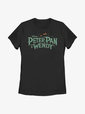 Disney Peter Pan & Wendy Title Womens T-Shirt