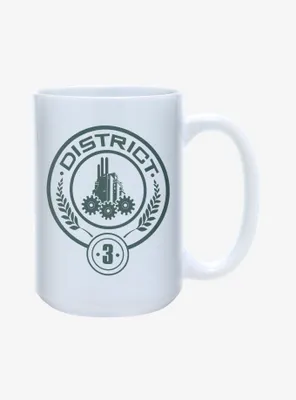 Hunger Games District 3 Symbol Mug 15oz