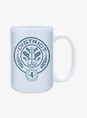 Hunger Games District 4 Symbol Mug 15oz