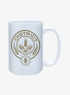 Hunger Games District 9 Symbol Mug 15oz