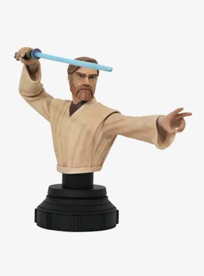 Diamond Select Toys Star Wars: The Clone Wars Obi-Wan Kenobi 1:7 Scale Bust