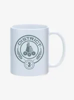 Hunger Games District 3 Symbol Mug 11oz