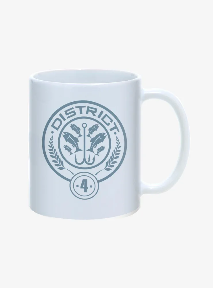 Hunger Games District 4 Symbol Mug 11oz