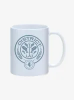 Hunger Games District 4 Symbol Mug 11oz