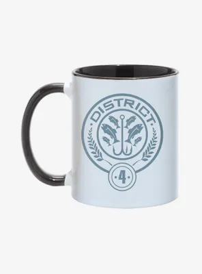Hunger Games District 4 Symbol Mug