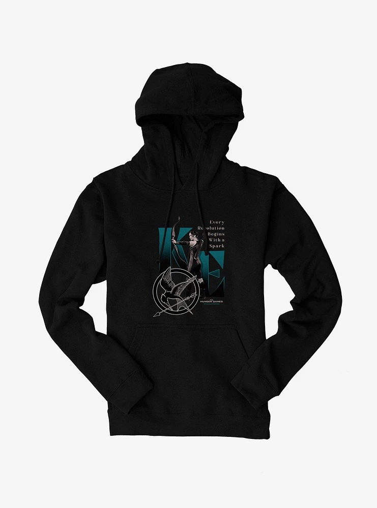 Hunger Games Katniss Everdeen Spark Revolution Hoodie